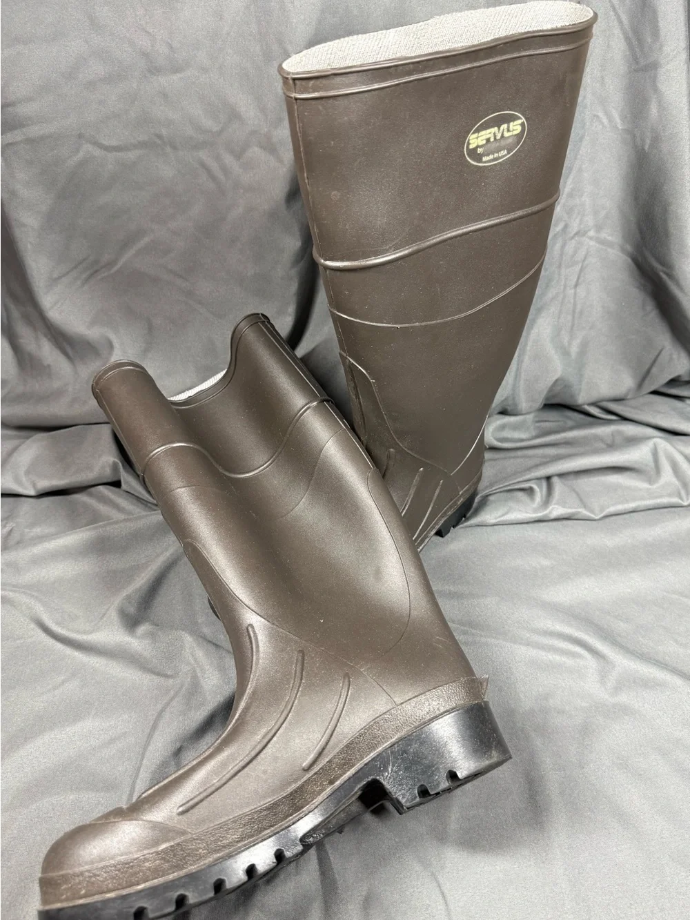 Servus Men's Waterproof Brown Rain & Snow Boots size 6